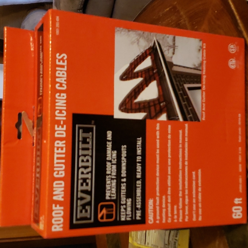 NIB Everbuilt De-Icing Cables 60 FT